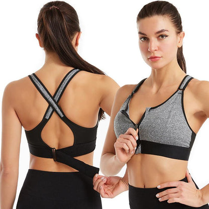 FitBra | Ondersteunende Sport-BH met voorsluiting - Storebay.nl