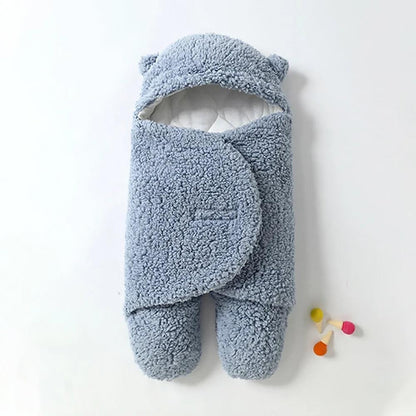 Fluffy Beren wikkeldeken | Warme en knusse baby slaapzak - Storebay.nl
