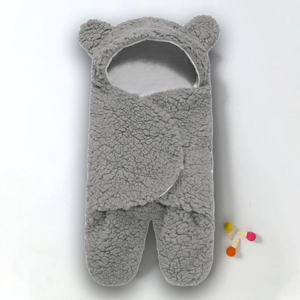 Fluffy Beren wikkeldeken | Warme en knusse baby slaapzak - Storebay.nl