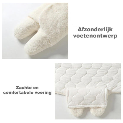 Fluffy Beren wikkeldeken | Warme en knusse baby slaapzak - Storebay.nl