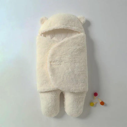 Fluffy Beren wikkeldeken | Warme en knusse baby slaapzak - Storebay.nl