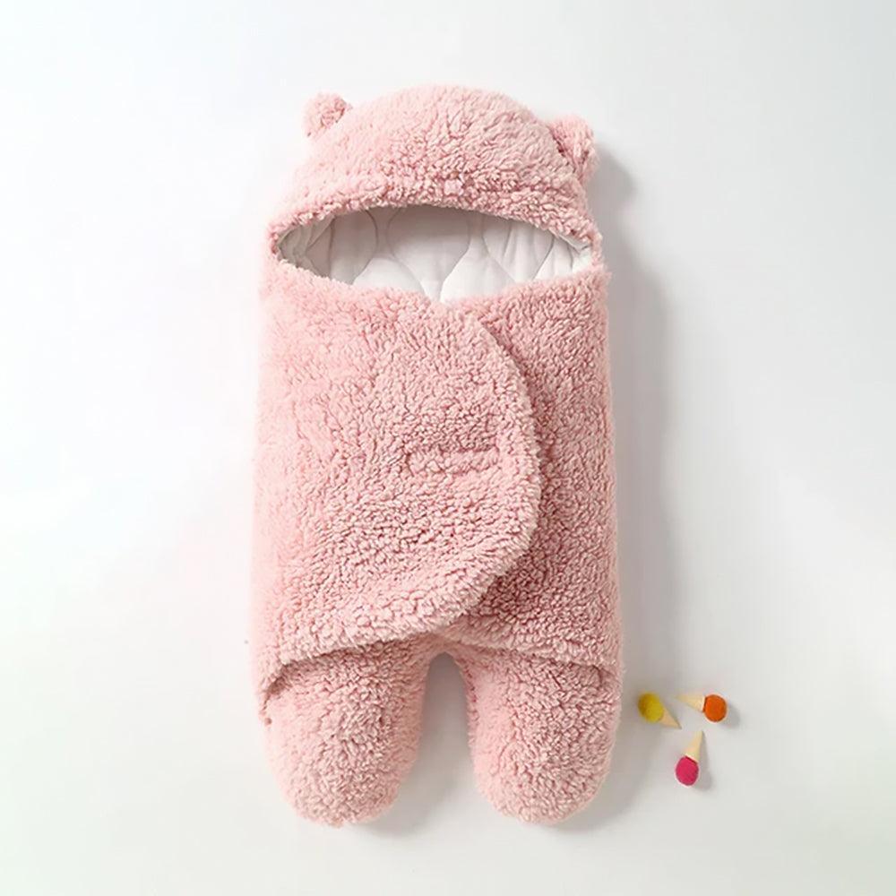 Fluffy Beren wikkeldeken | Warme en knusse baby slaapzak - Storebay.nl