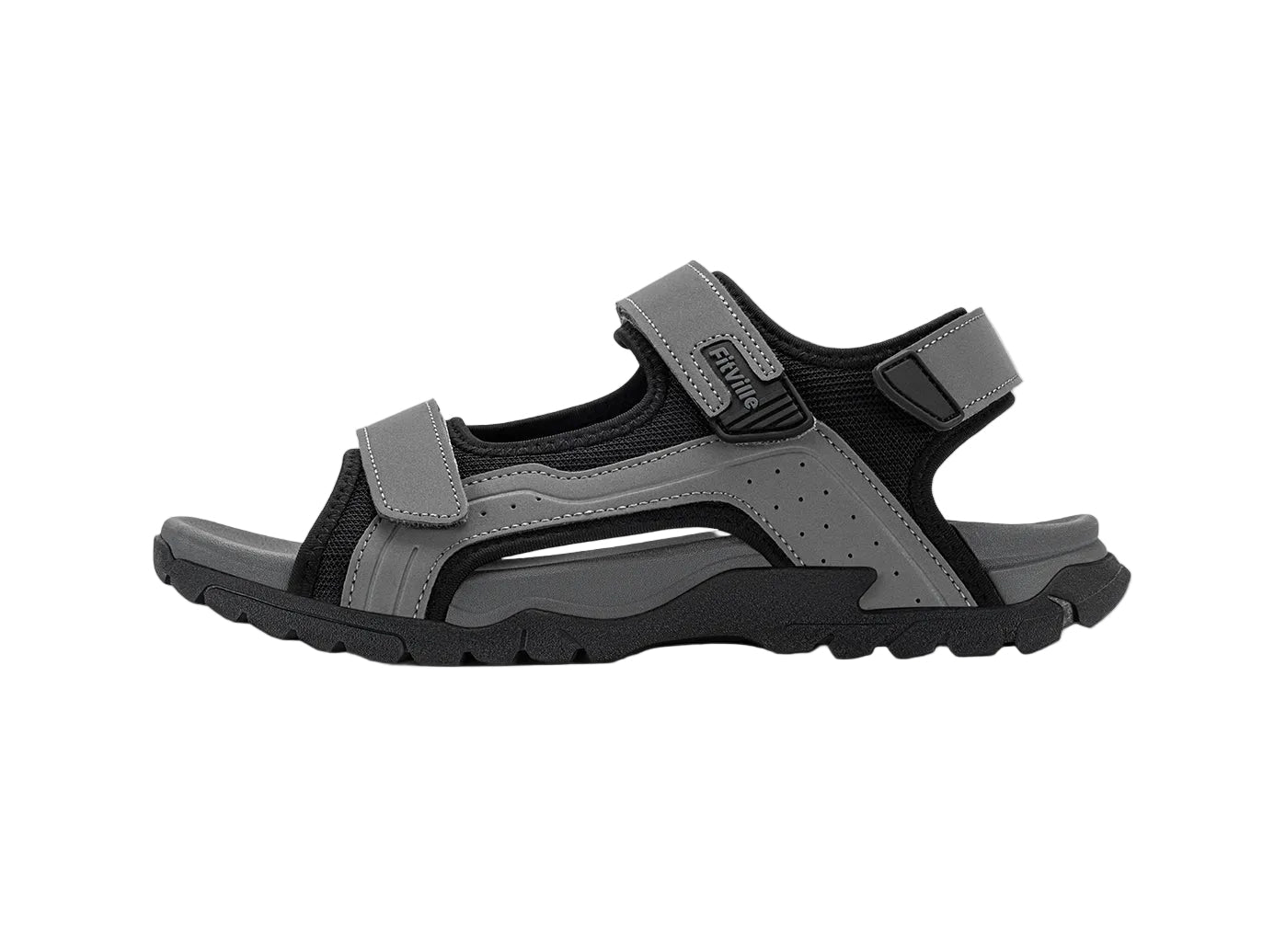 Heren orthopedische zomer sandaal Yona, biedt comfort en voetondersteuning voor actieve mannen.