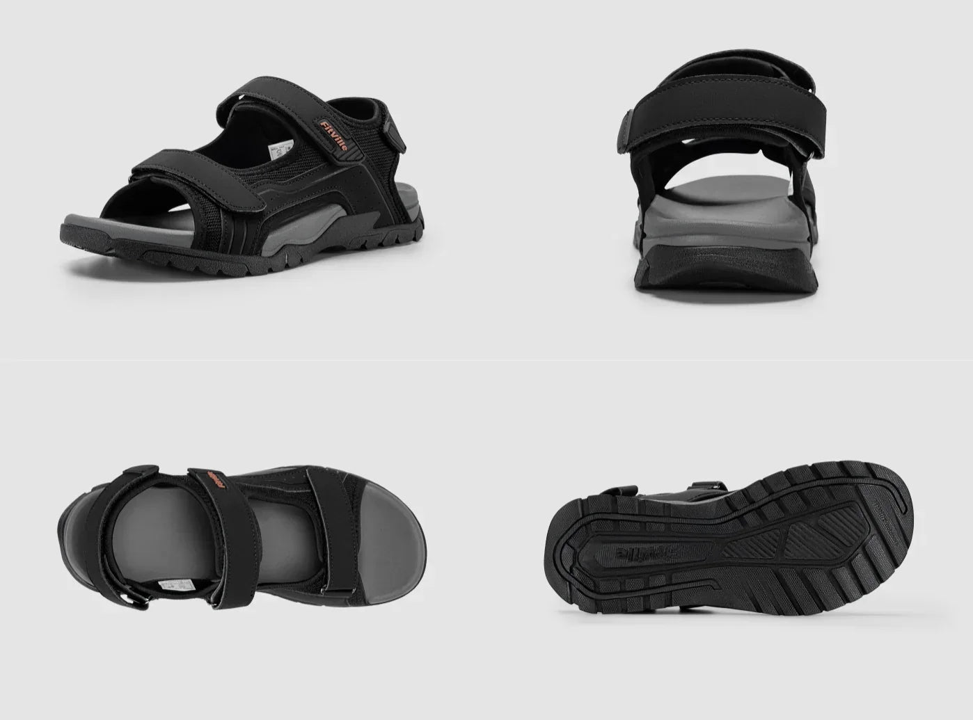 Heren sandaal Yona V2, combineert stijl en orthopedisch comfort voor de zomer.