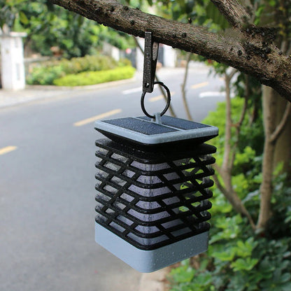 Solar LED Garden Lantern for Soft Ambient Illumination