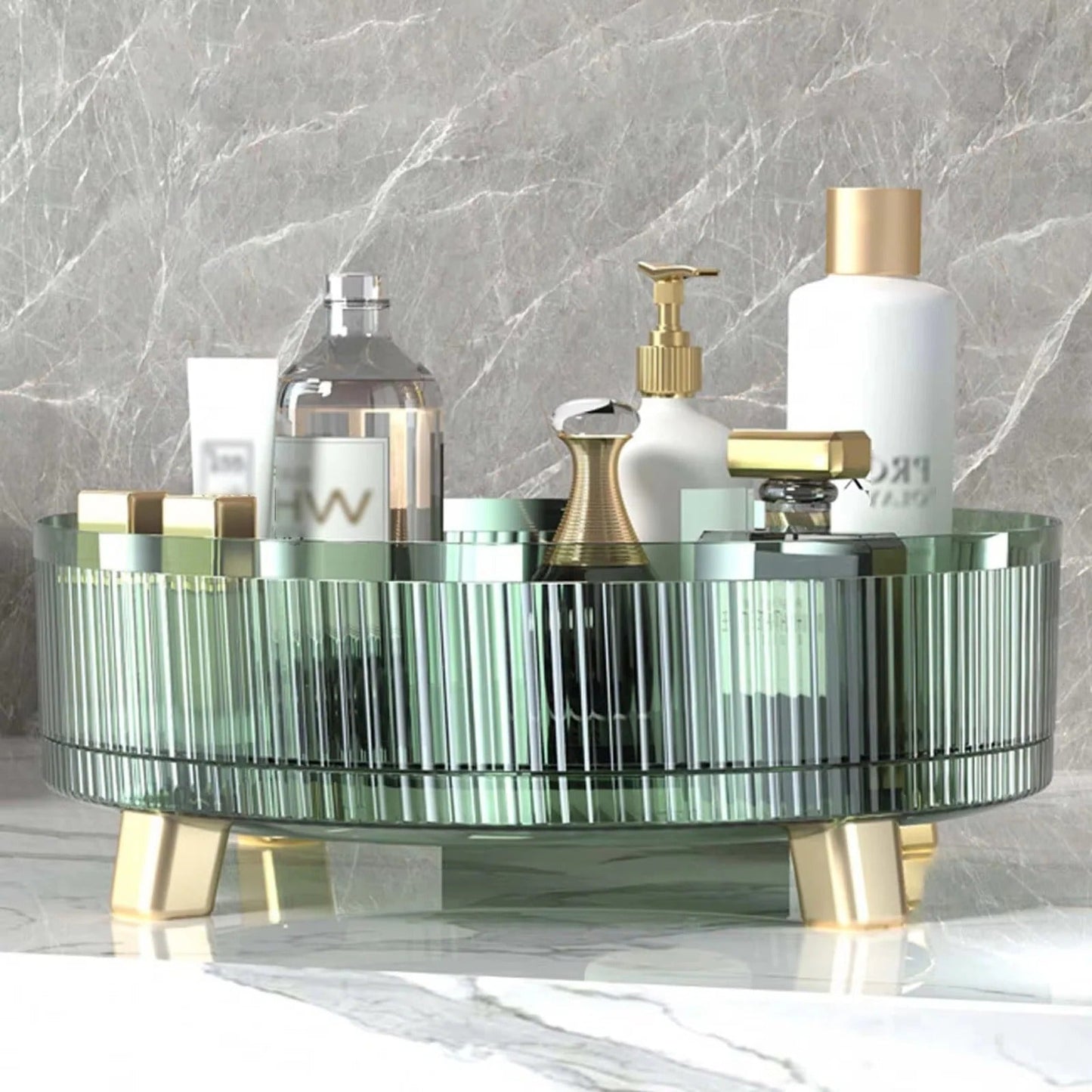 360 Degree Rotating Makeup Organizer
