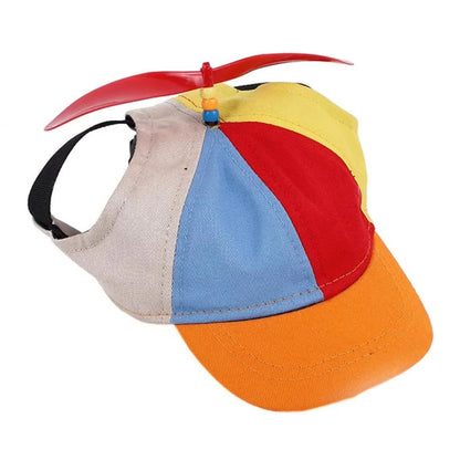 Colorful Pet Hat with Propeller Design by Pet Pal