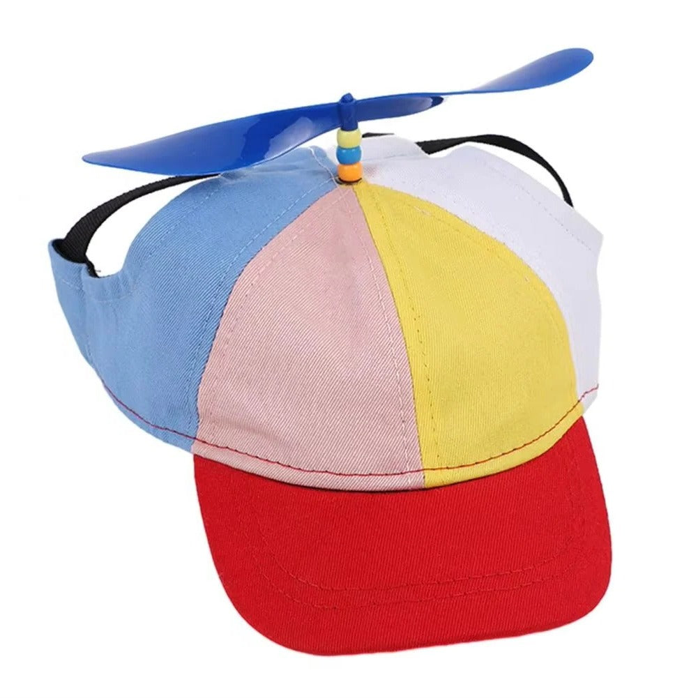 Pet Pal Propeller Hat with fun and colorful design