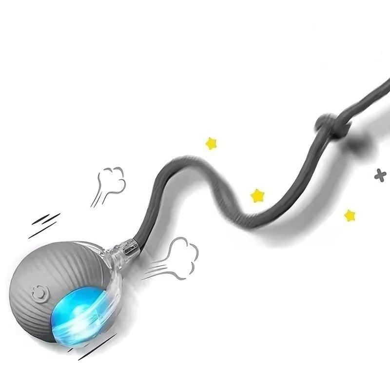 Interactive smart toy designed for pet entertainment and engagement.