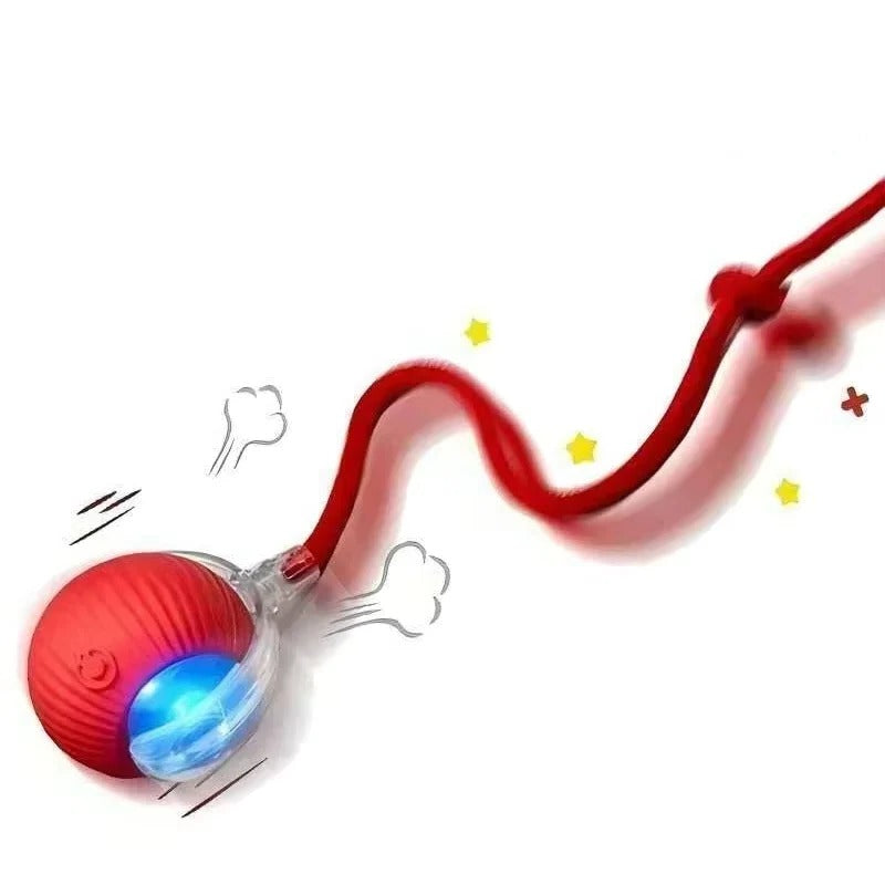 Close-up view of the PetPal Pro Rechargeable Interactive Toy for Dogs and Cats.