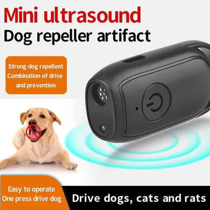 Rechargeable dog bark control device for humane pet training