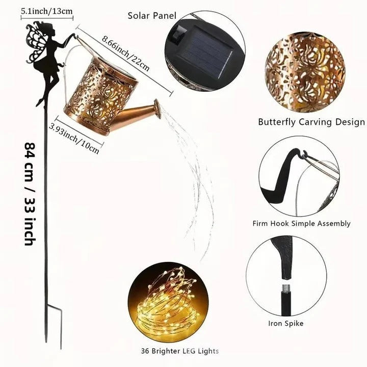 Hanging Fairy Lamp, Outdoor Light Decorations for Garden