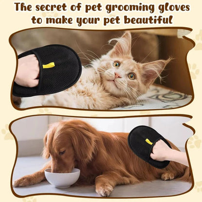 Pet hair remover tools for efficient lint elimination and grooming