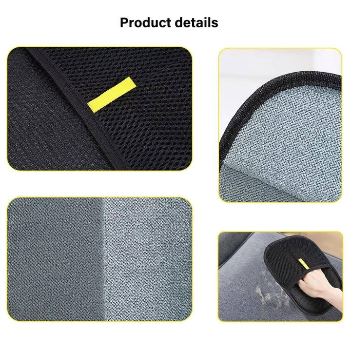 Effortless pet hair removal with this lint remover tool set