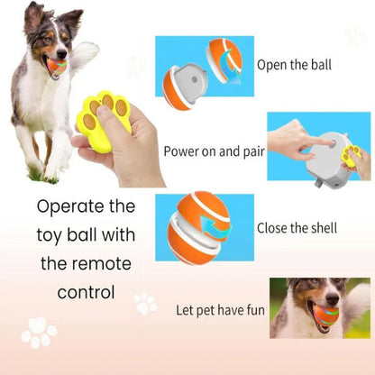 Motion Activated Ball Toy for Pets, Providing Mental Stimulation