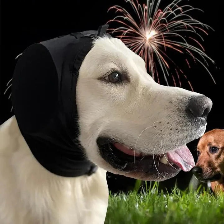 Adjustable dog ear muffs for pet hoodies