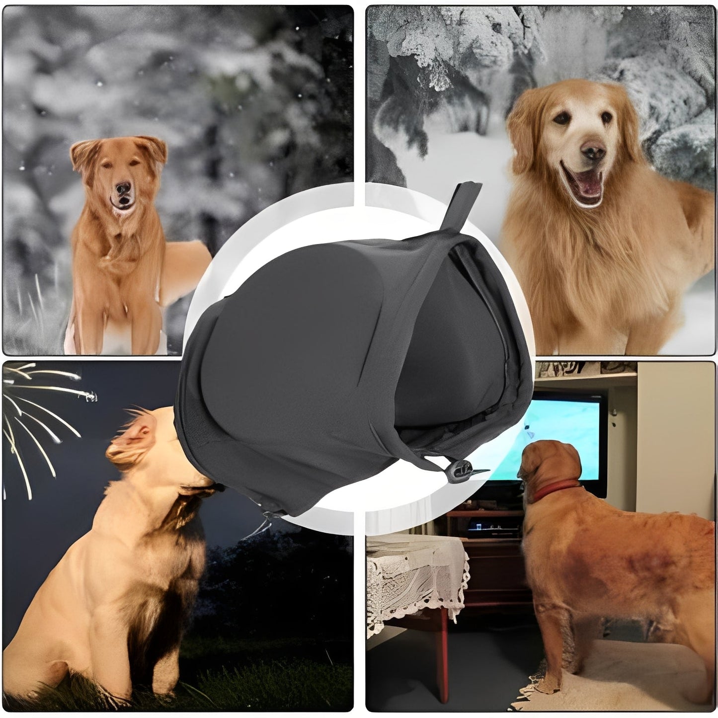 Doghoodies with adjustable ear muffs for pets