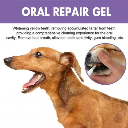 Oxyfresh Dog Oral Gel for teeth and gum care in a 3-count pack