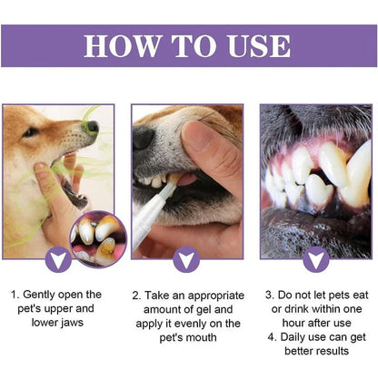 3-count teeth and gum care Oxyfresh Dog Oral Gel