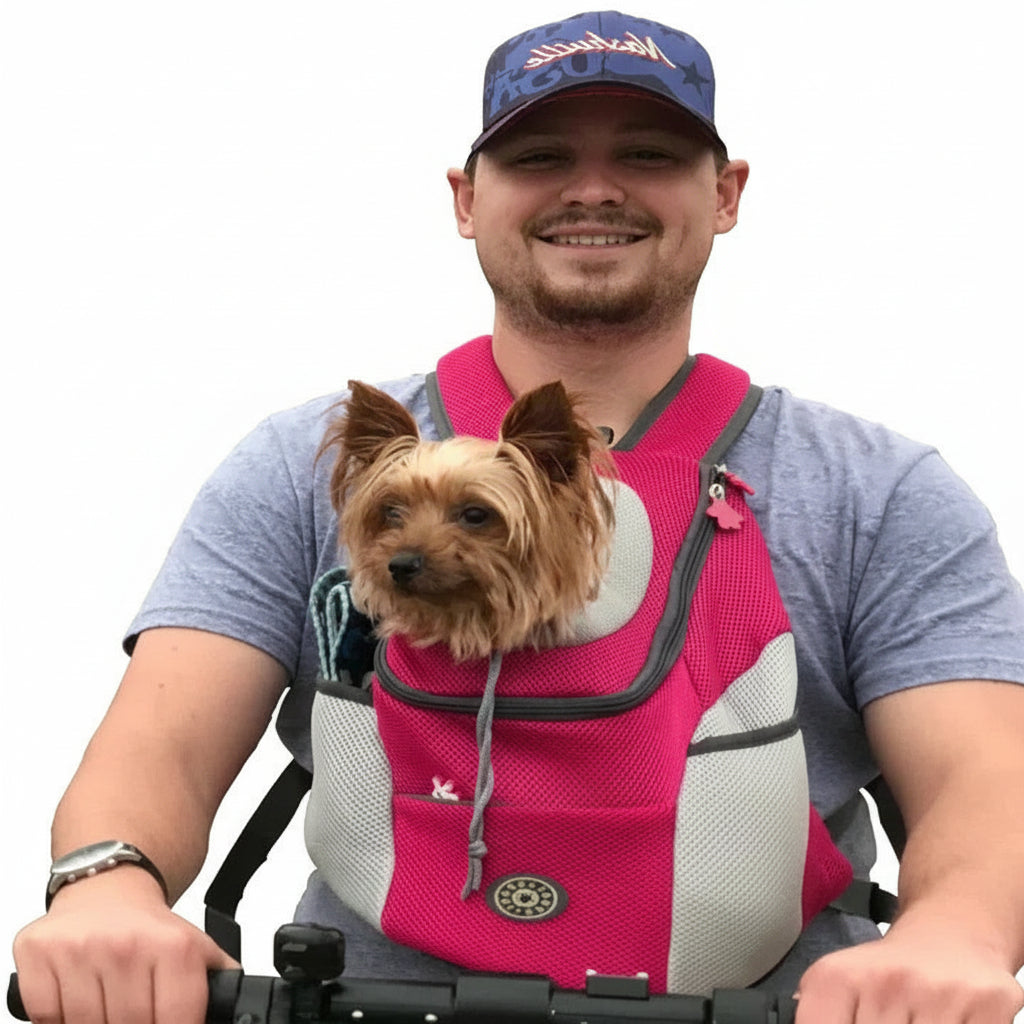 PetSafe Fur Pet Carrier with Adjustable Shoulder Straps for safe travel