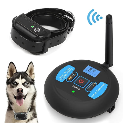 Double Zone Barrier and External Coaching for Pets