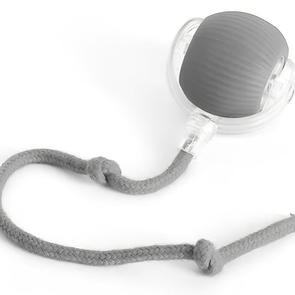 Automatic Rolling Cat Toy with Motion Sensor and Feather Tail