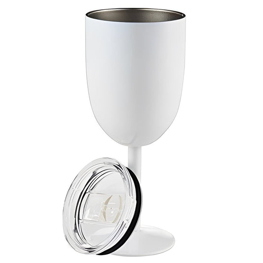 Stainless Steel Insulated Wine Tumbler with Lid