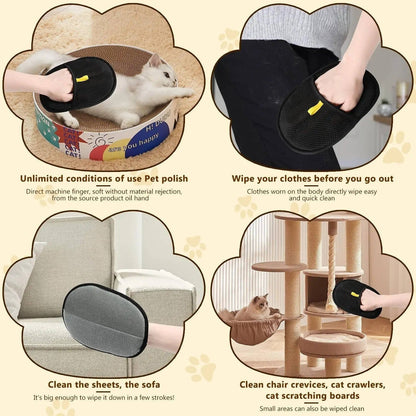 Say Goodbye to Pet Hair with Furminator's 2-Piece Grooming Brush Set for Pets