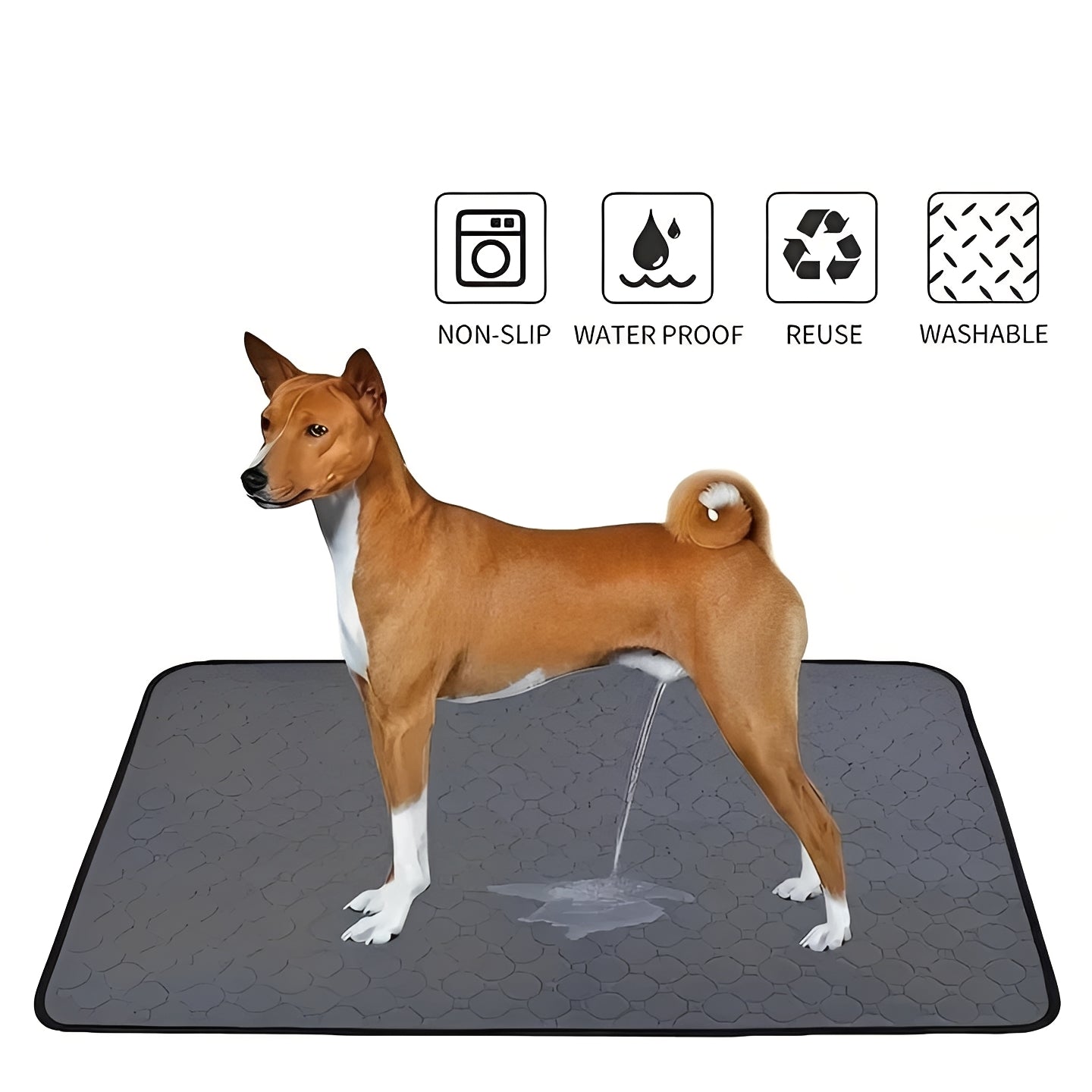 Durable and absorbent indoor dog training pads for potty learning