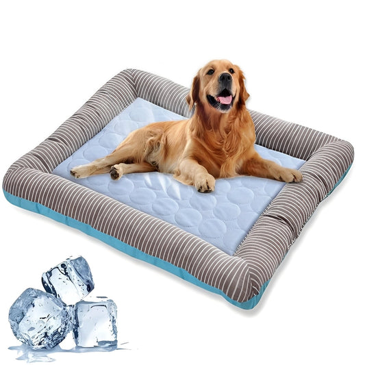 Petmate Portable Cooling Mat Bed with Breathable Ice Fabric for dogs
