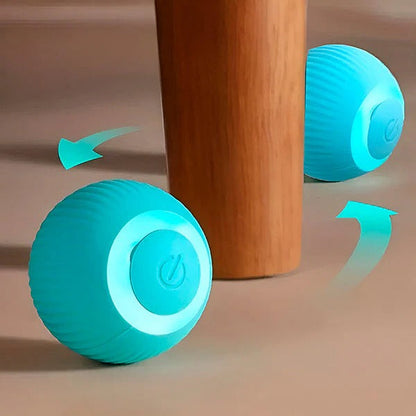 Whisker Wizard Model Rechargeable Ball Toy for Feline Play