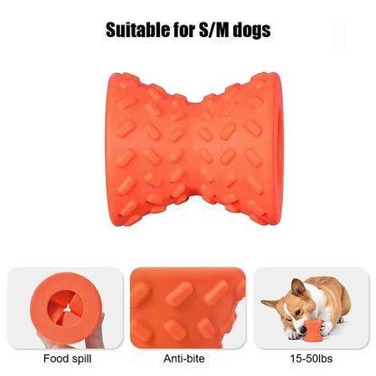 Durably designed Kong Classic Dog Chew Toy with treat dispenser for independent play