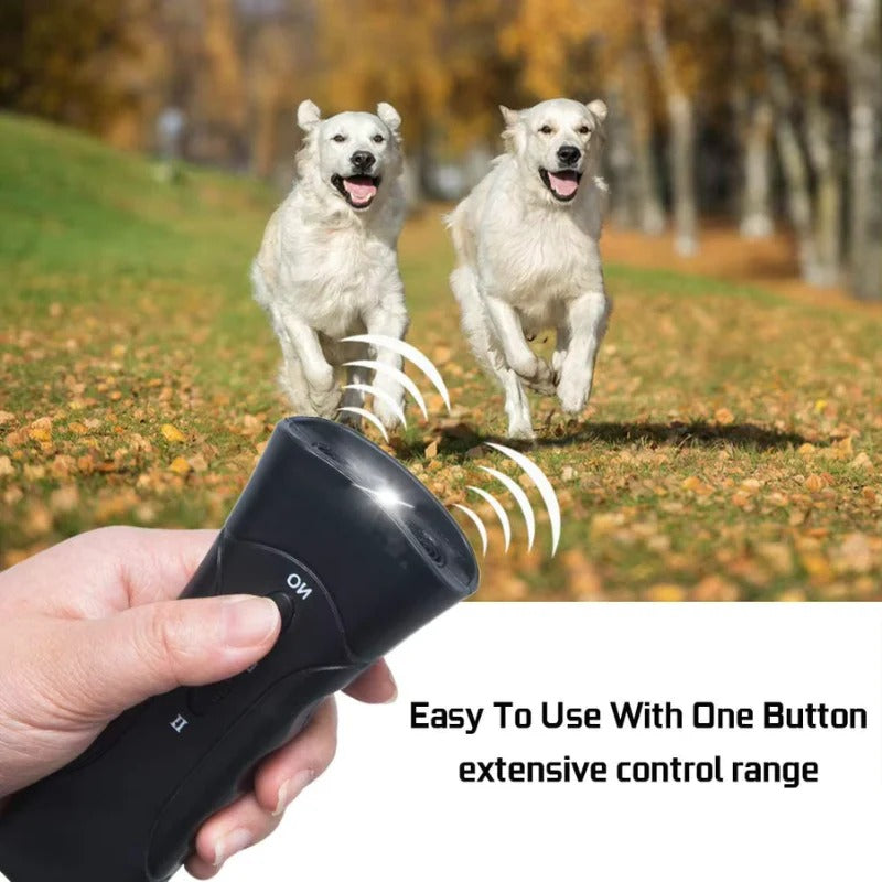 Ultrasonic anti-barking training device, a non-invasive solution to help your dog learn to stop barking