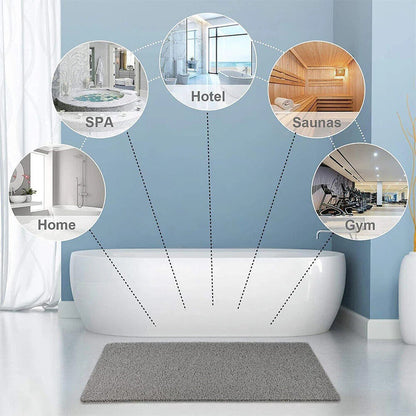 Non Slip Shower Mat with Soft Textured Surface