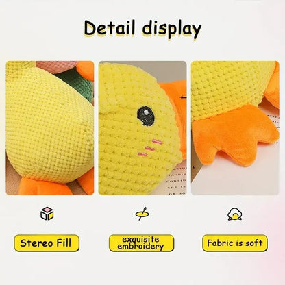 Quiet Duck Ally and Gentle Doggy Toy