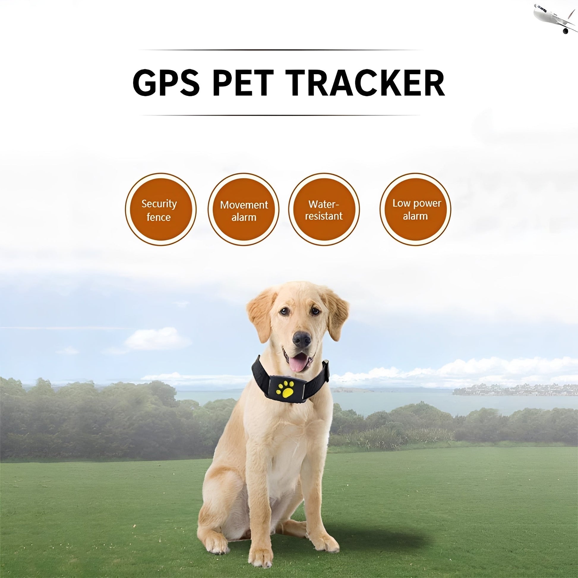 Keep your pet safe with real-time GPS tracking and customizable geofence notifications