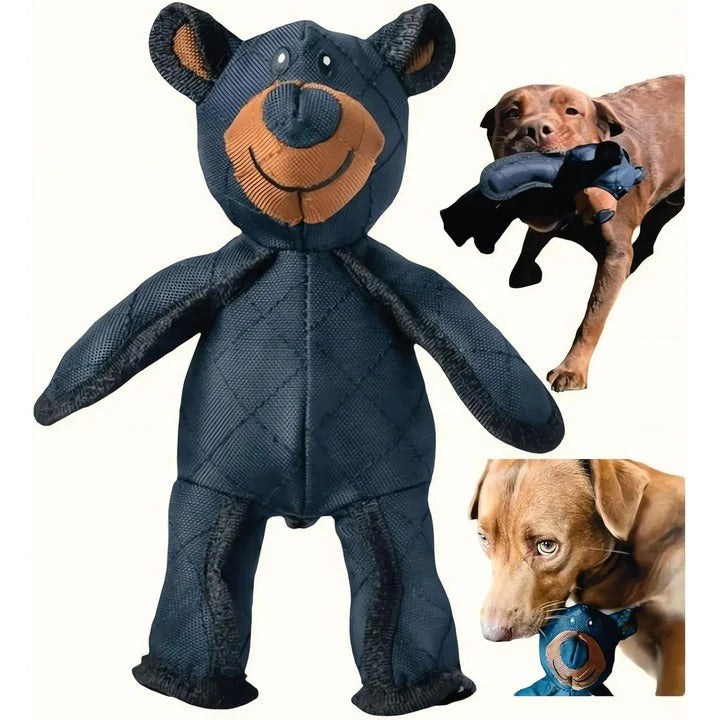 WestPaw Design Jive West Paw Bear Squeaker Dog Toy brings joy to dogs with its squeaker
