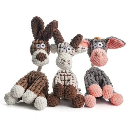 Metal-Tough Noise Creature and Everlasting Hunter Plush Toy for Pets