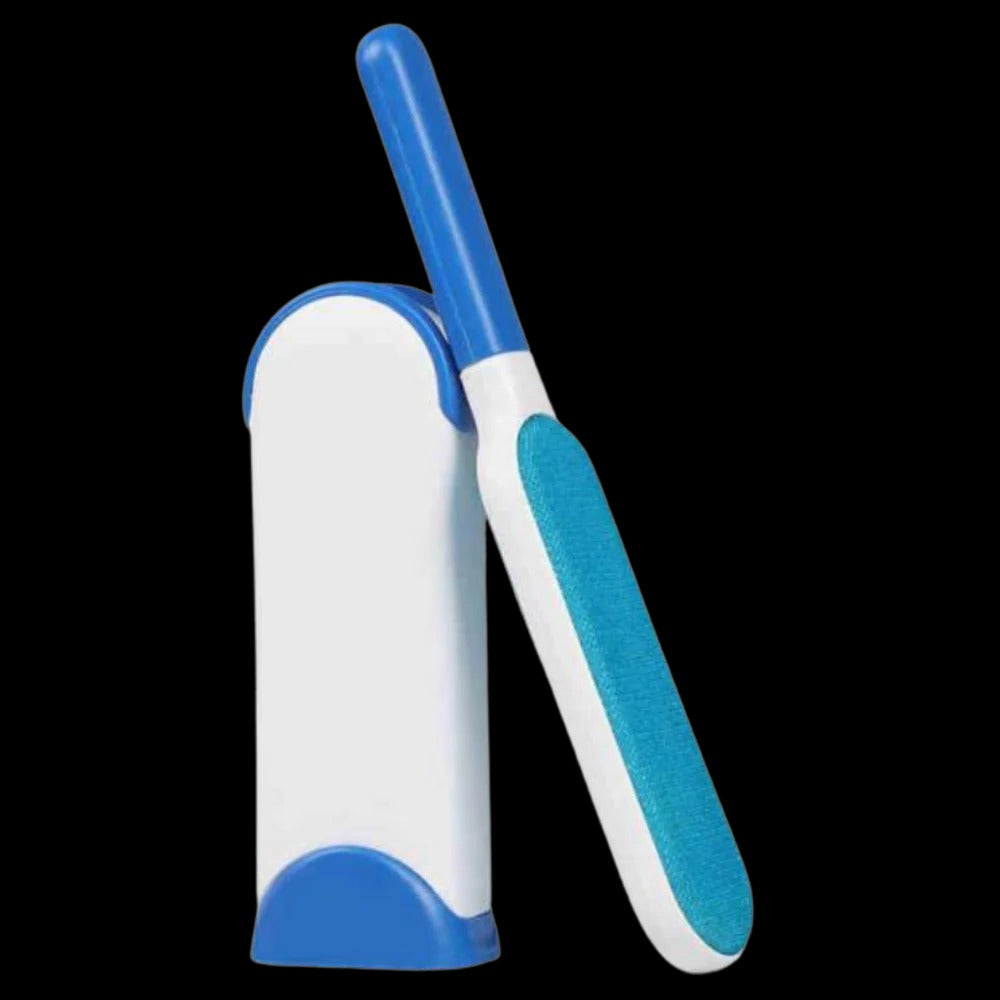 Remove pet hair with ease using PetPro, a gentle and effective pet hair remover brush.