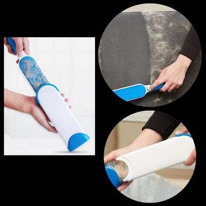 Groom your pet and your home with PetPro, a pet hair remover brush that makes cleaning easy and efficient.