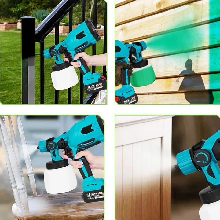 Adjustable Spray Control Cordless Paint Sprayer for Precision Painting