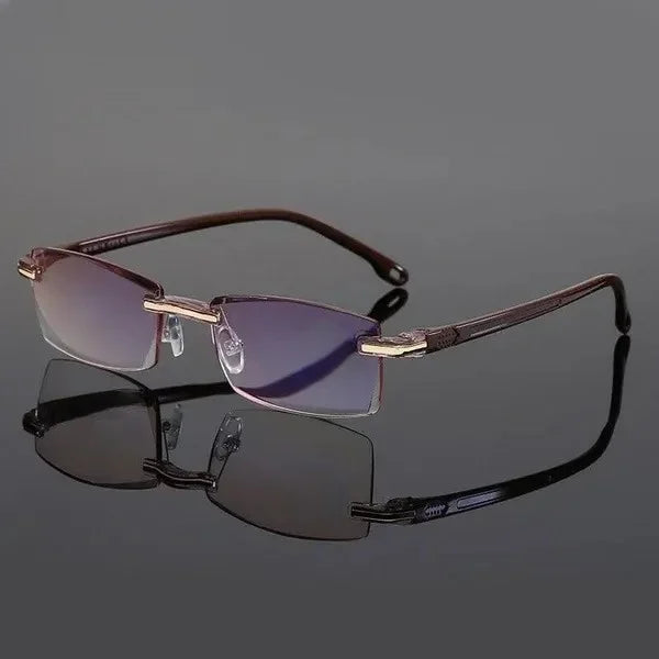 Duurzame multifocale leesbril, lichtgewicht en sterk, perfecte leesbril accessoire.
