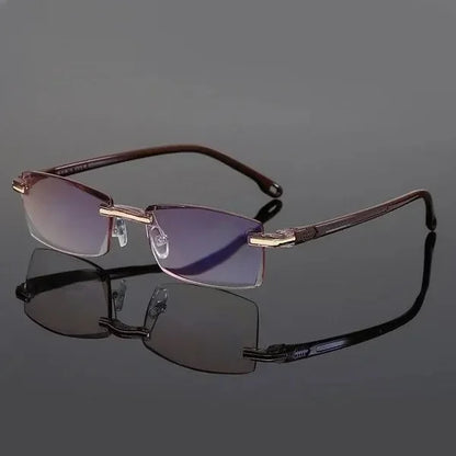 Duurzame multifocale leesbril, lichtgewicht en sterk, perfecte leesbril accessoire.