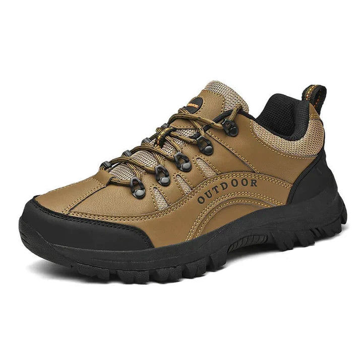 "Orthopedische wandelschoenen voor heren, groen; waterdicht, ademend en stijlvol voor elke weersomstandigheid"