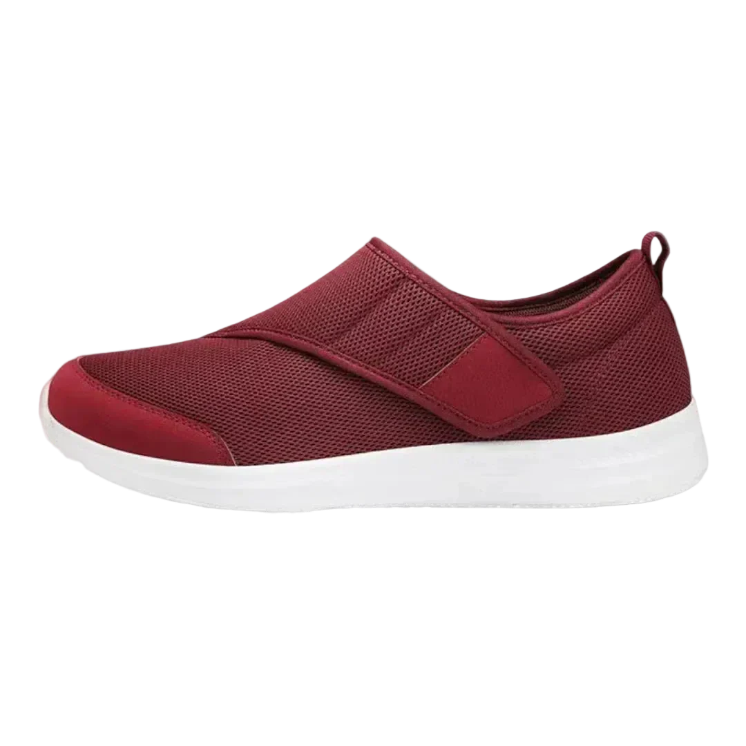 Unisex orthopedische diabetes schoenen met klittenband, brede pasvorm voor gevoelige voeten en pijnverlichting.