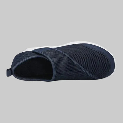 Orthopedische unisex schoenen, klittenband, voor diabetes en brede voeten, garanderen pijnverlichting.