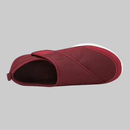 Ademende, lichtgewicht unisex schoenen met klittenband, ideaal voor diabetes, hielspoor en gevoelige voeten.