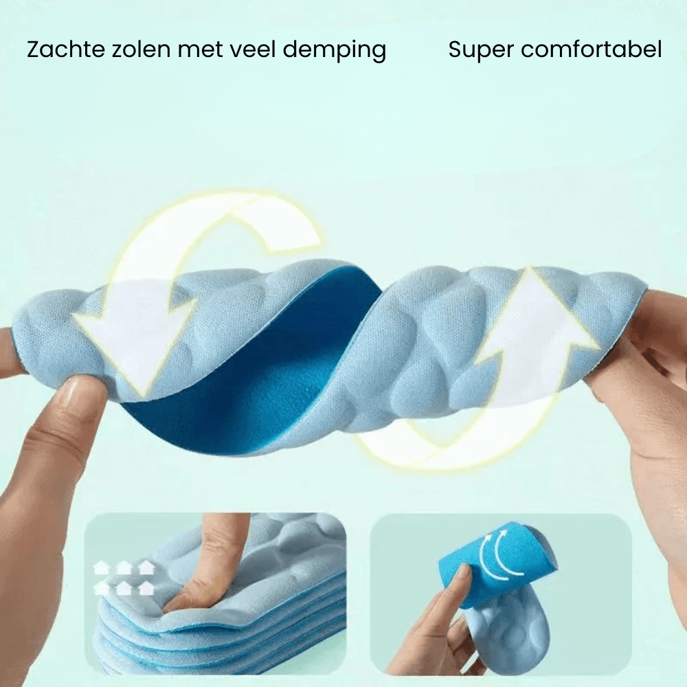 VitalStep™ | Inlegzolen met 4D massage - Storebay.nl